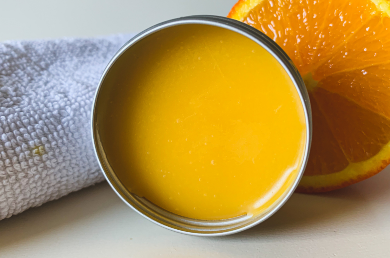 DIY Sweet Orange Face Balm Recipe