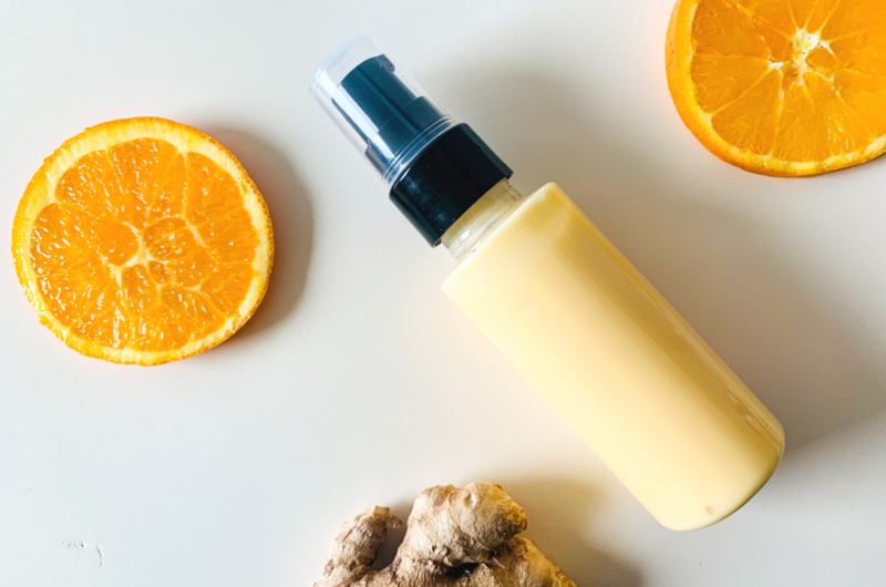 DIY Sweet Orange and Ginger Body Lotion Recipe
