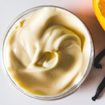 DIY sweet orange vanilla hand cream